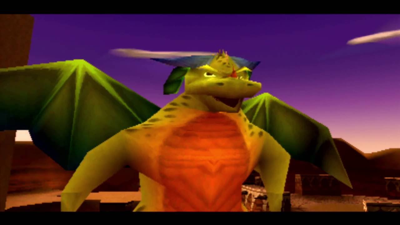 Spyro The Dragon Part 8 - Dry Canyon