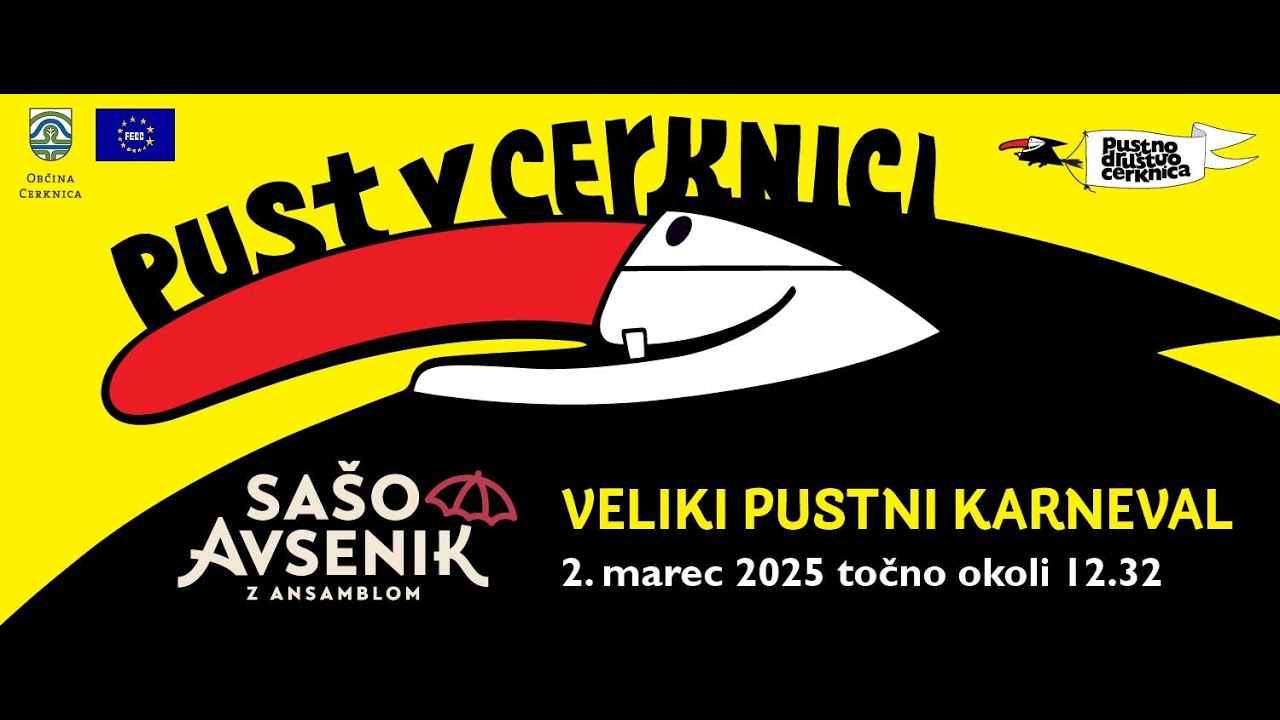 Pustni karneval v Cerknici 2025 - Pustoletje