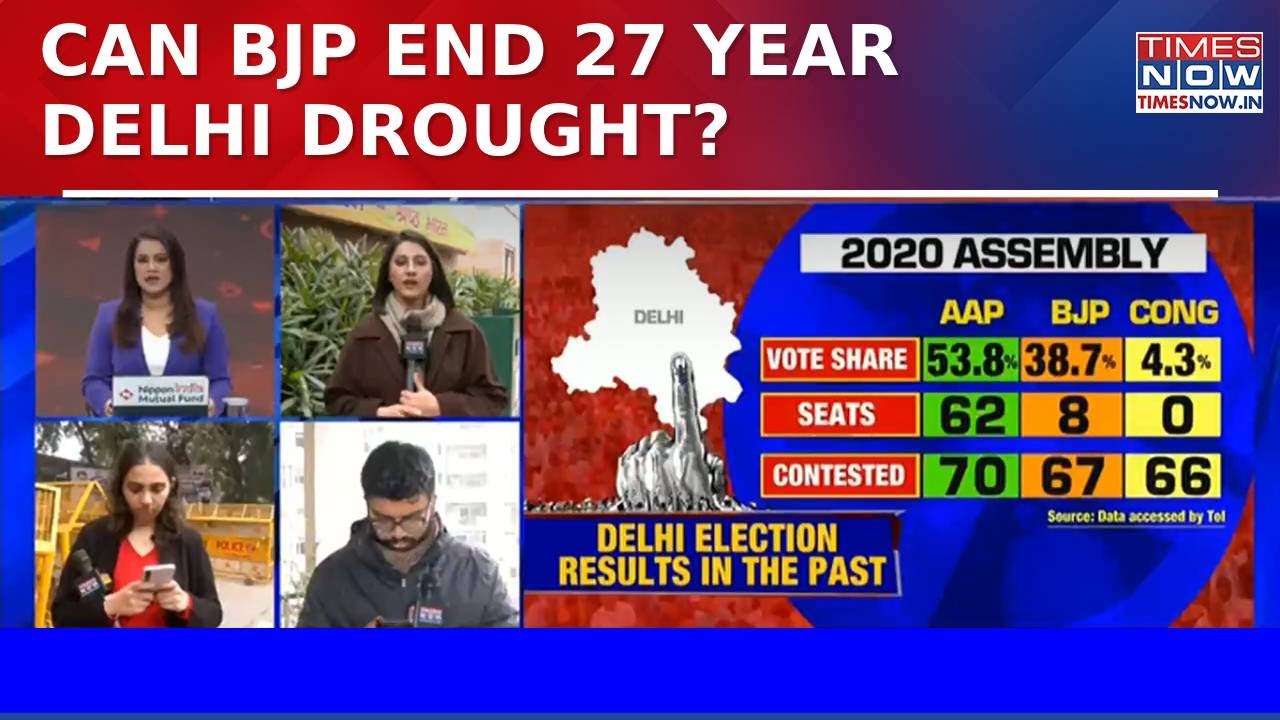Delhi Elections: Poll Dates Will Be Announced Soon, Can BJP End 27 Year Delhi Drought?