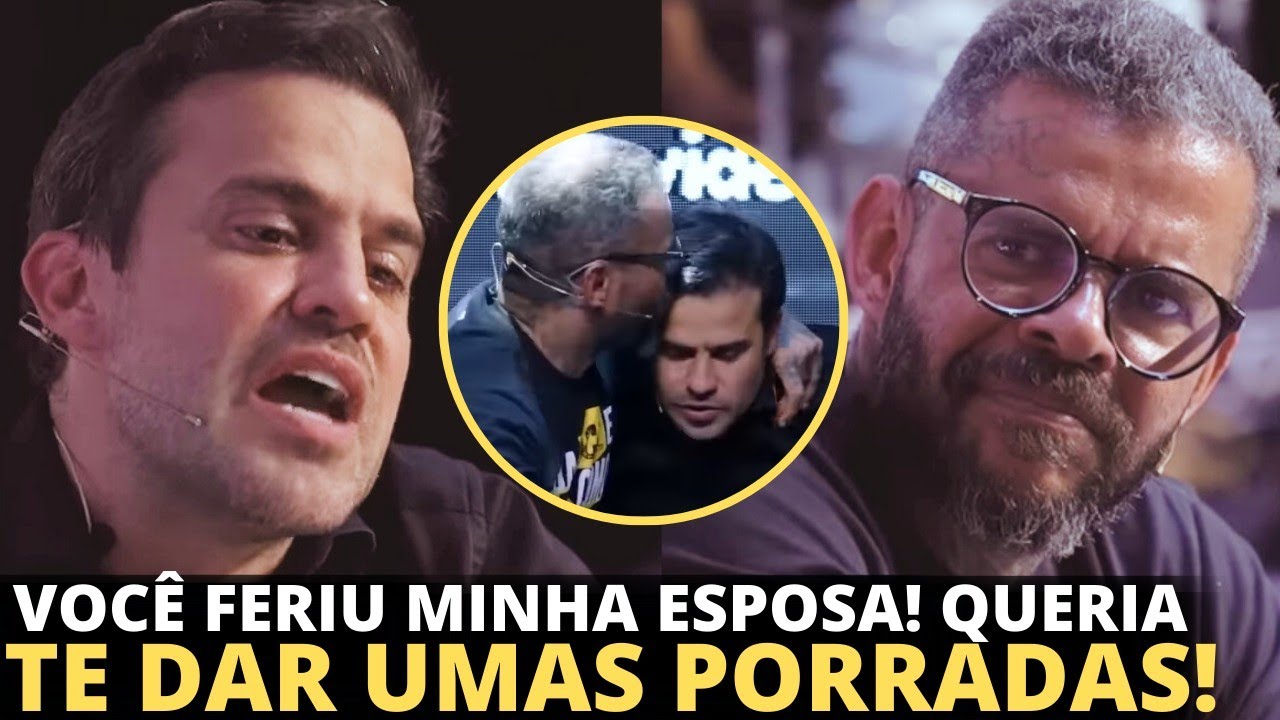 Marçal e Anderson Silva cara a cara l Desabafam, choram e se beijam