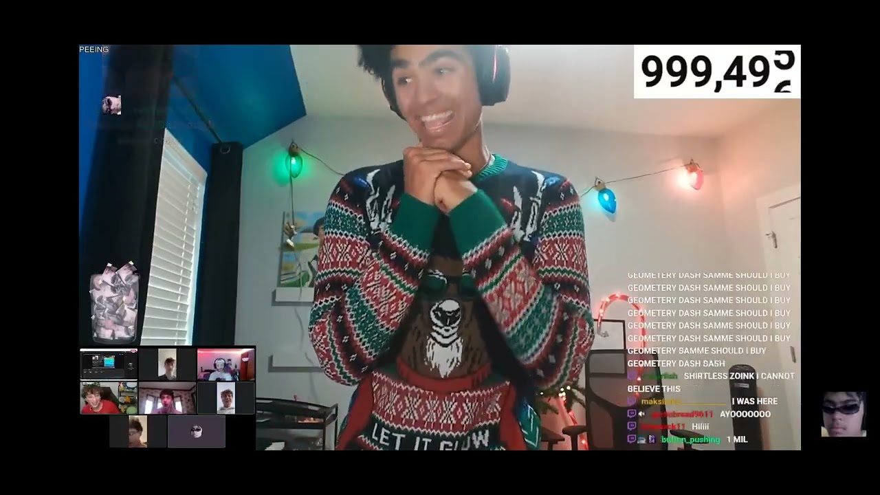 WE DID IT CHAT HE'S HIT 1,000,000 SUBSCRIBERS YALL 