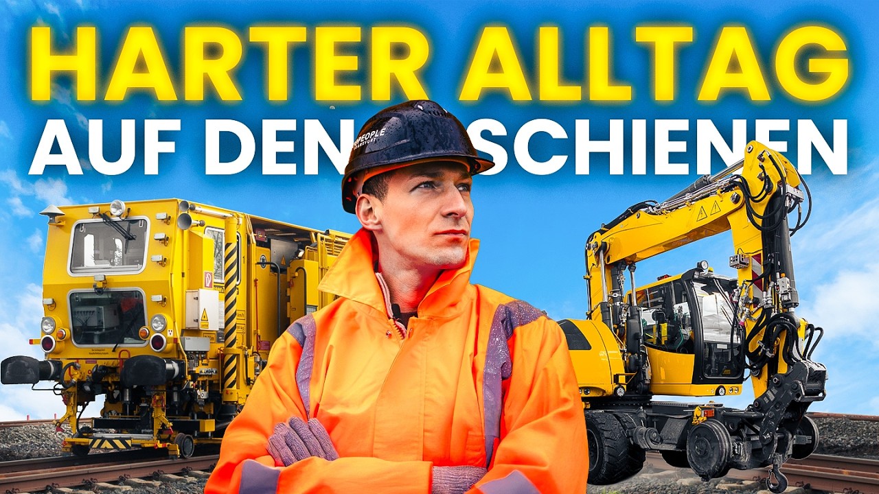 So sieht Gleisbau wirklich aus – ein Tag auf der Baustelle!