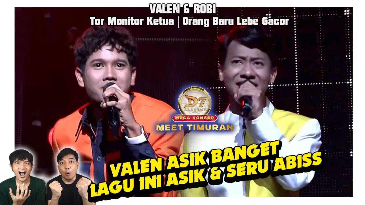 Tor monitor ketua Valen & Robi asik dan gacor banget !!