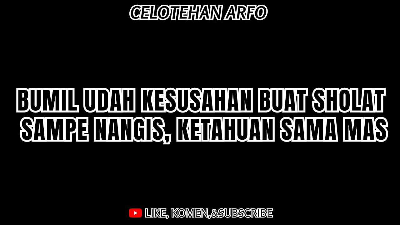 #76 BUMIL UDAH KESUSAHAN BUAT SHOLAT SAMPE NANGIS|ASMR HUSBAND ROLEPLAY