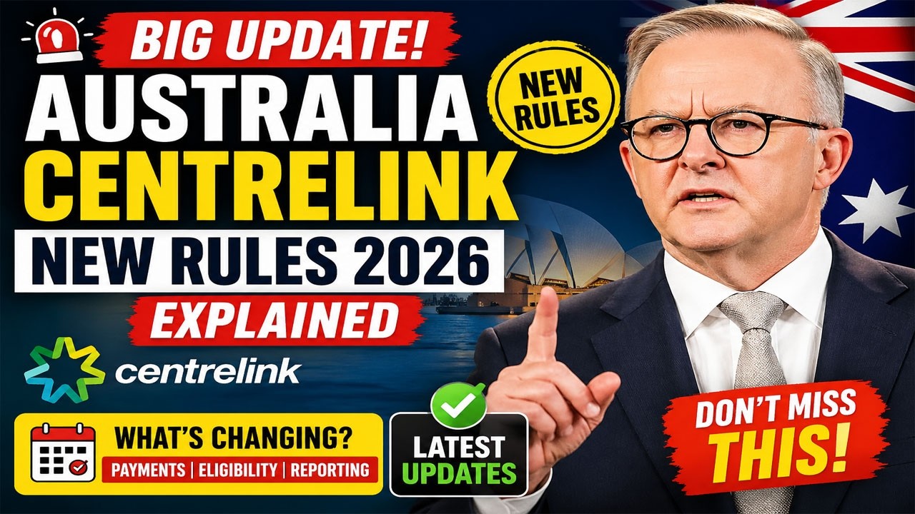 Big Update! Centrelink New Rules 2026 Explained