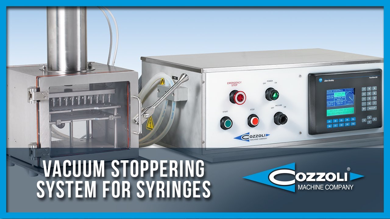 Vacuum Stoppering System for Filled Syringes - MVP