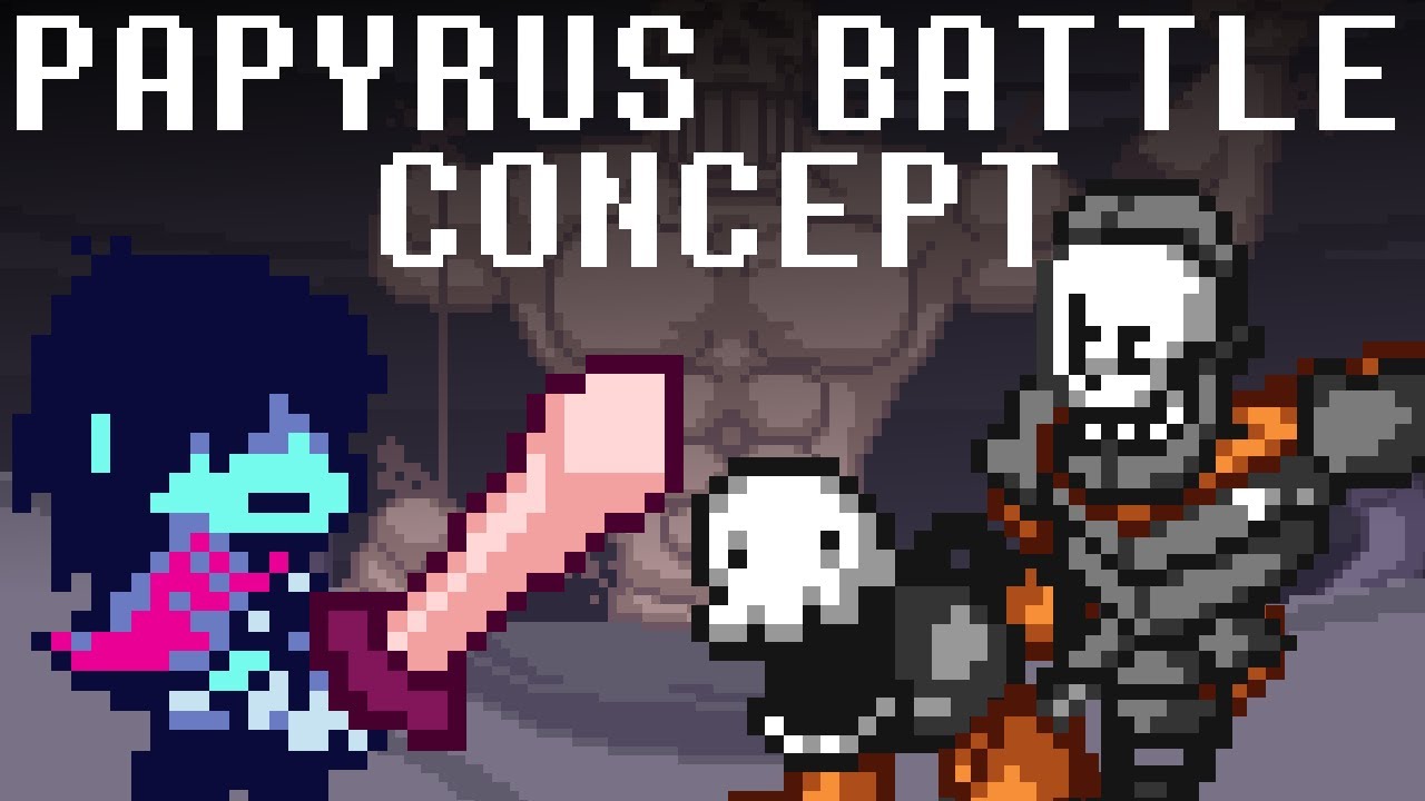 [DELTARUNE UST] PAPYRUS, YOUR GREATEST RIVAL!
