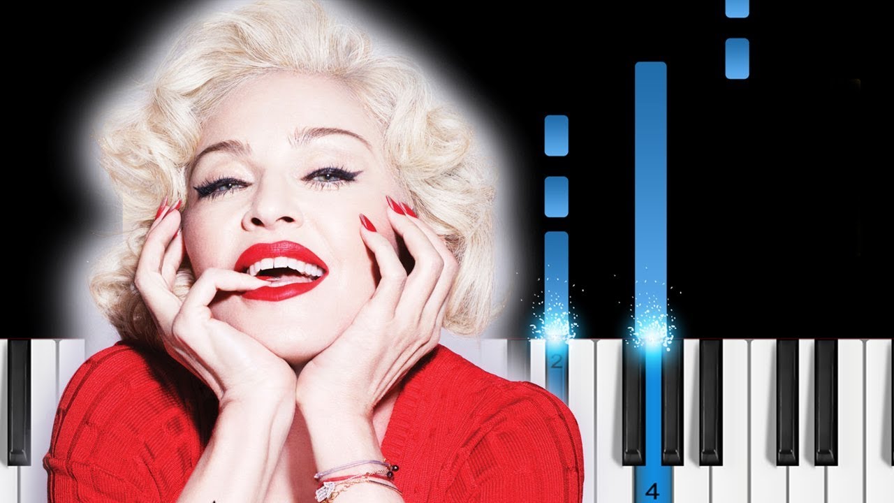 Madonna - Like a Prayer - EASY Piano Tutorial