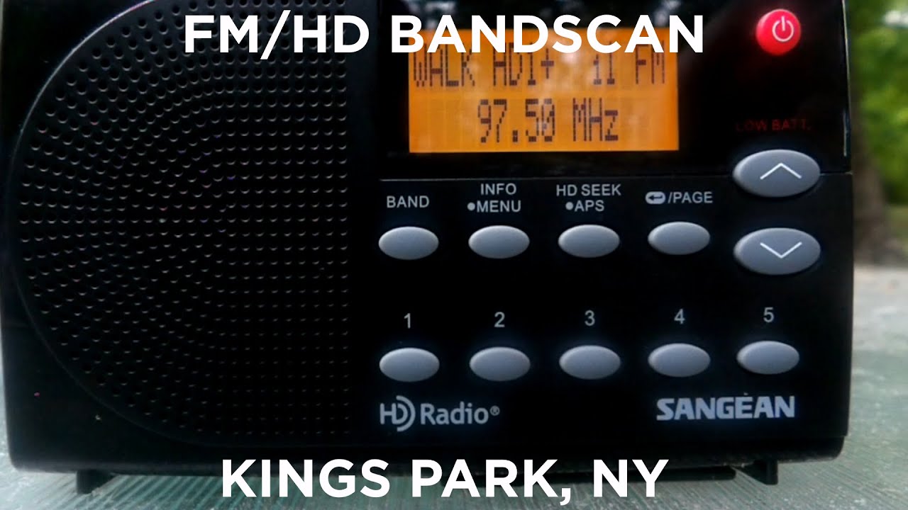 Smithtown, NY FM/HD Bandscan - May 27th, 2024