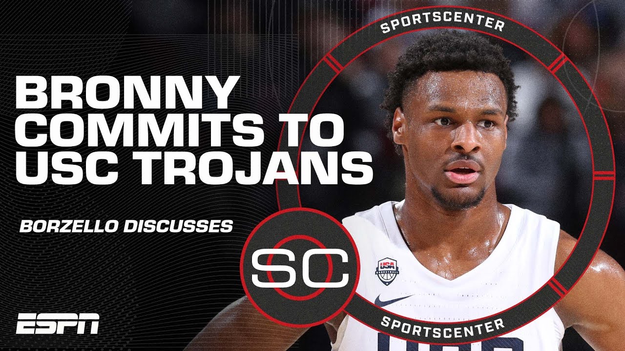 Why Bronny James playing at USC makes sense | SportsCenter