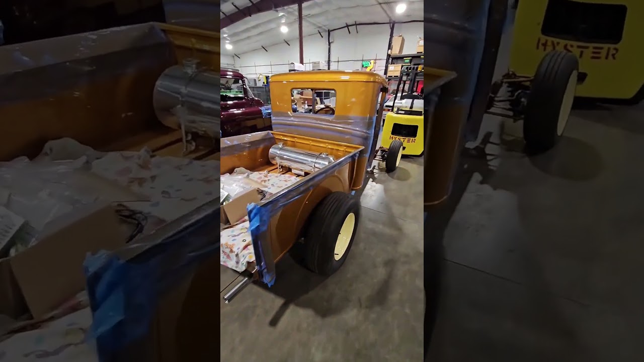 Friday Morning Shop Tour: Part 2 #automobile #ShopTour #FridayWalkthrough #HotRodShop #Shorts