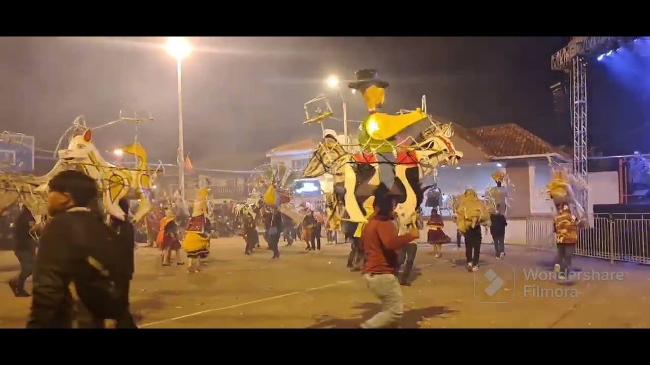 Quema de la vaca loca. EN TARQUI 22/07/23