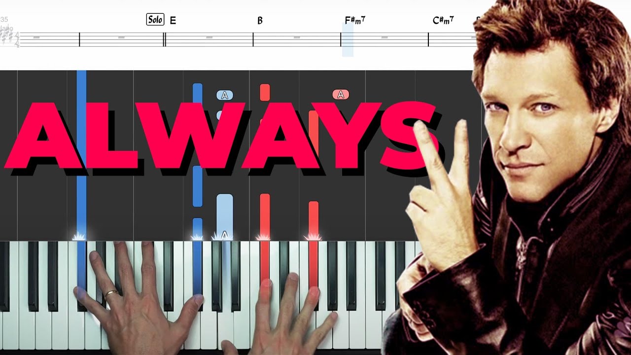 Como tocar Always - Bon Jovi | Milo Andreo