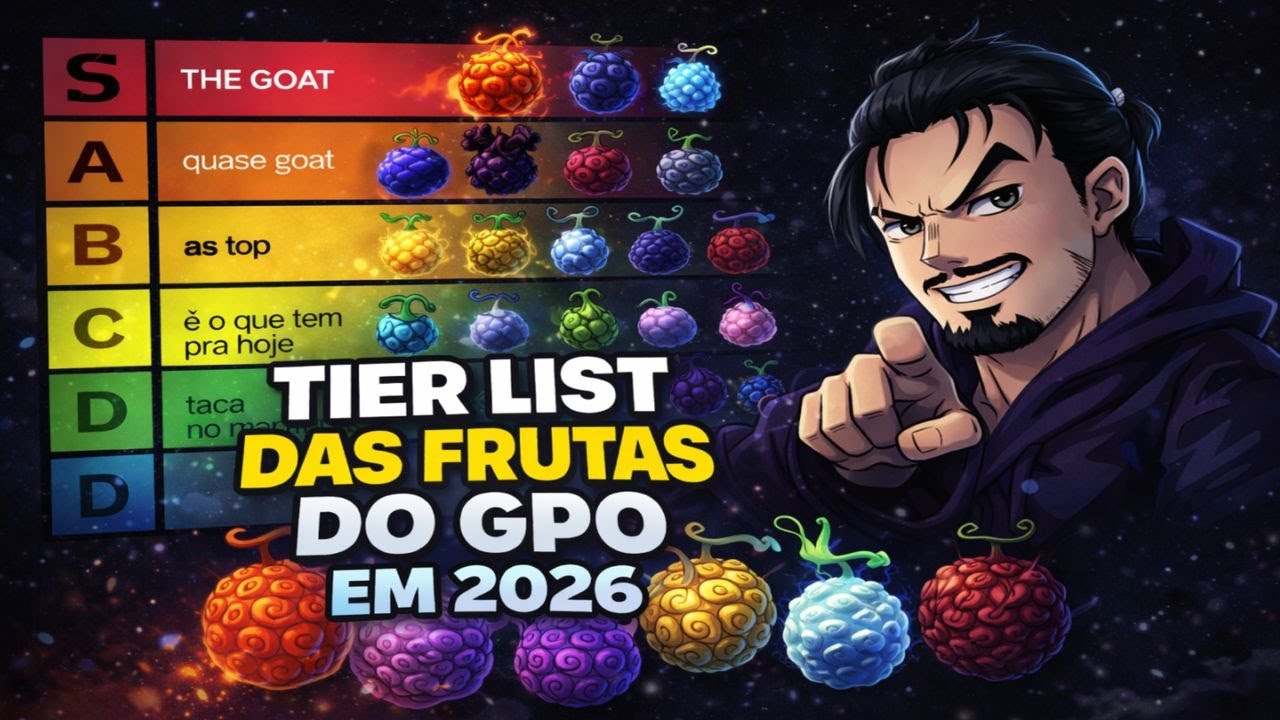 TIER LIST DAS FRUTAS DO GPO EM 2026!