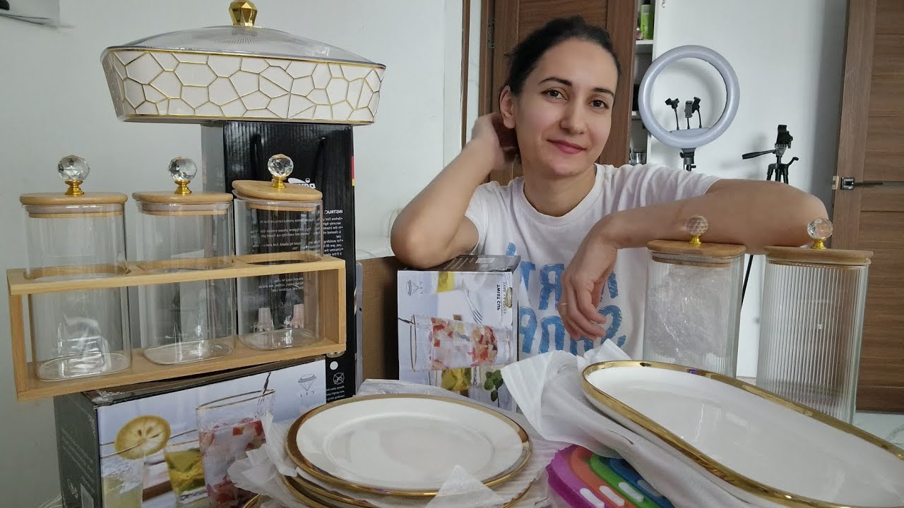 YENİ ALDIĞIM QABLARIM🤩 ALIŞ-VERİŞ BAZARLIQ💫 Nergizin günlük hayatı VLOG 