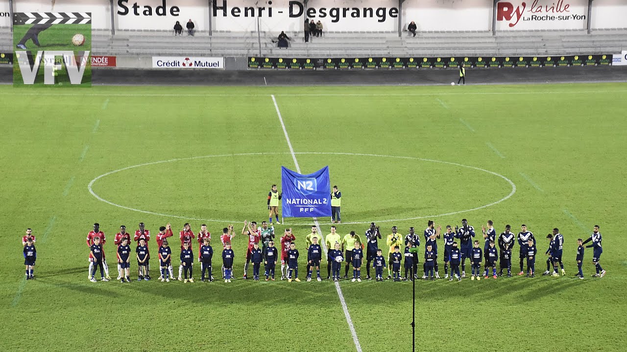 LA ROCHE VENDEE 0 à 1 GIRONDINS BORDEAUX en National 2 B