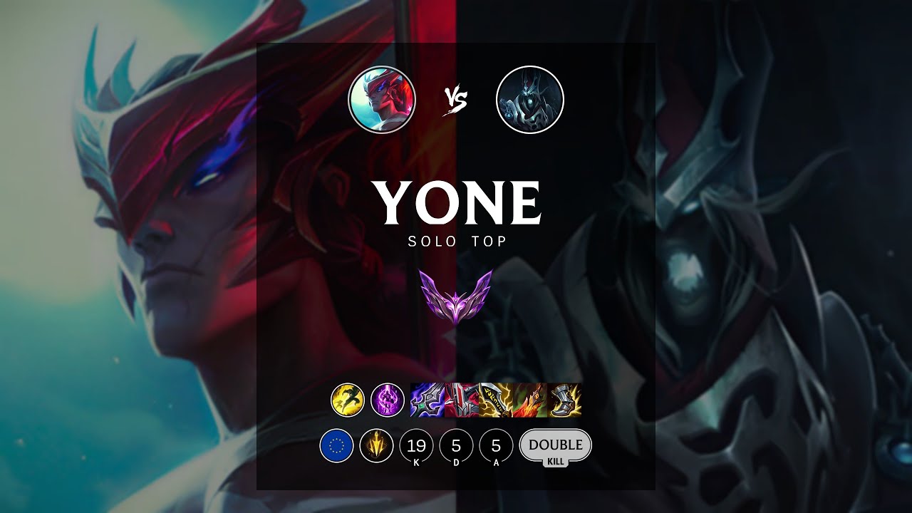 Yone Top vs Karthus - EUW Master Patch 12.20