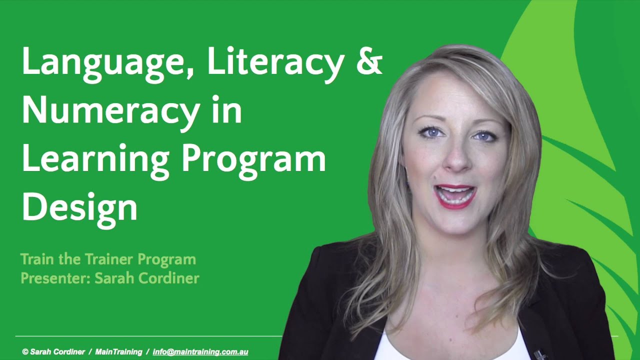 LLN (Language, Literacy & Numeracy) in Training: Industry Terminology Considerations
