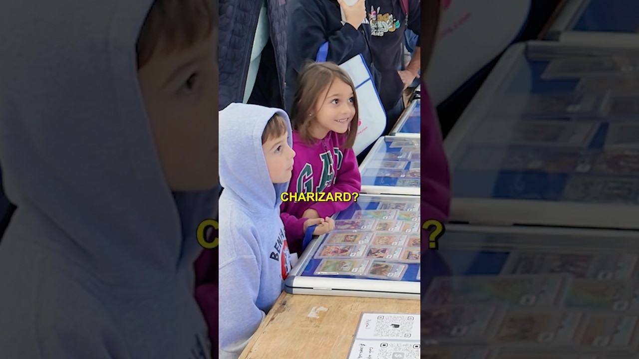 I get paid in smiles | Pokemon card vendor POV #pokemon #wholesome #kindness