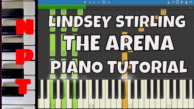Lindsey Stirling - The Arena - Piano Tutorial