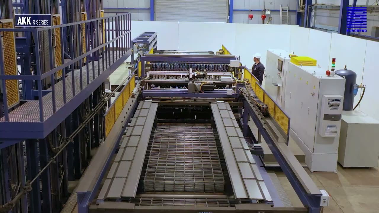 Mesh Welding Machine for the Production of Reinforcement Mesh | AKK PLRA R 25x8
