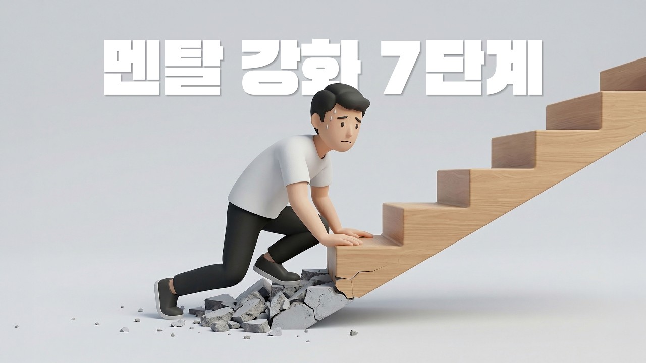 강한 멘탈은 타고나는 게 아닙니다｜무너져도 다시 일어나는 7가지 방법