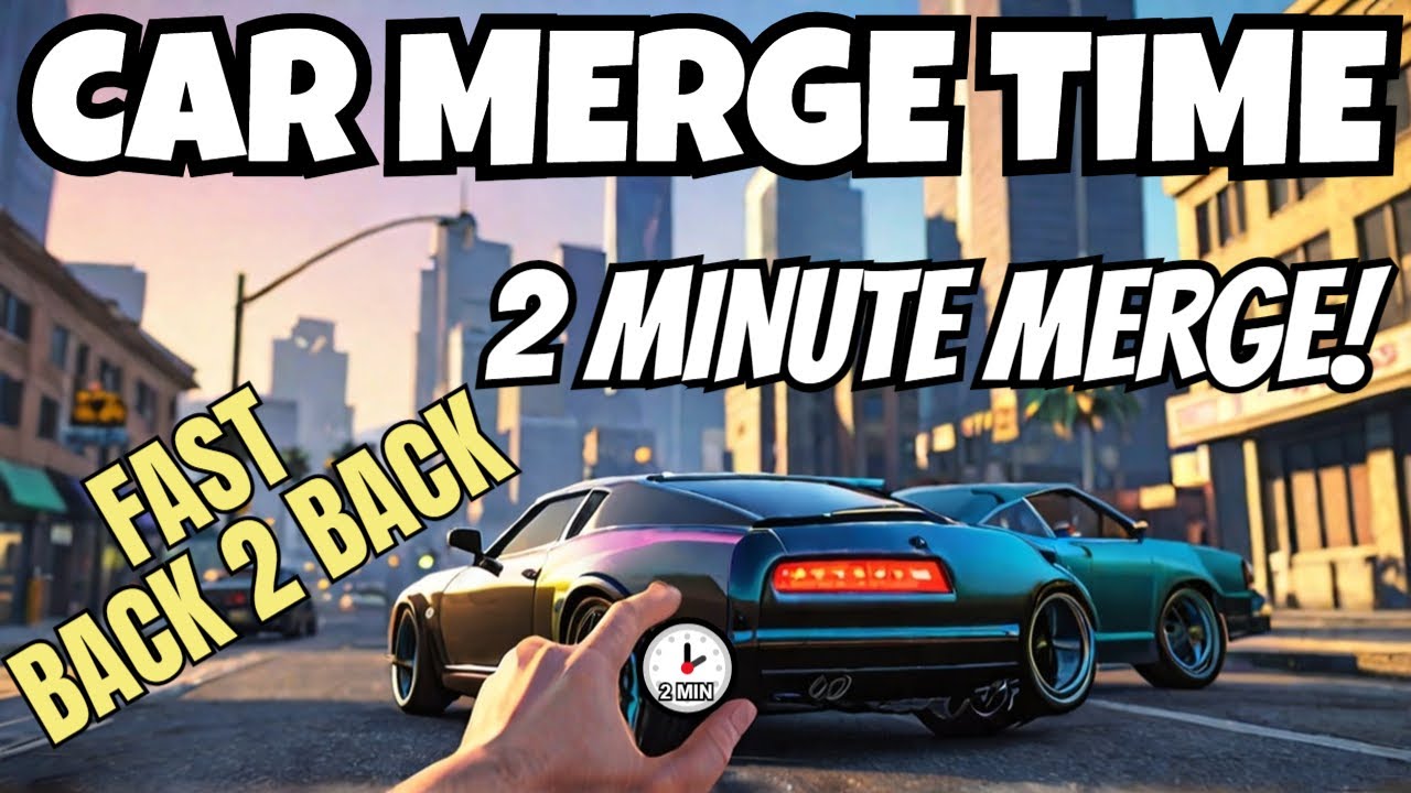 🌟 EASY 🌟 GTA V - 🅲🅰🆁  🅼🅴🆁🅶🅴 👉 BACK TO BACK 👈 Nobody Leaves The Session!!!