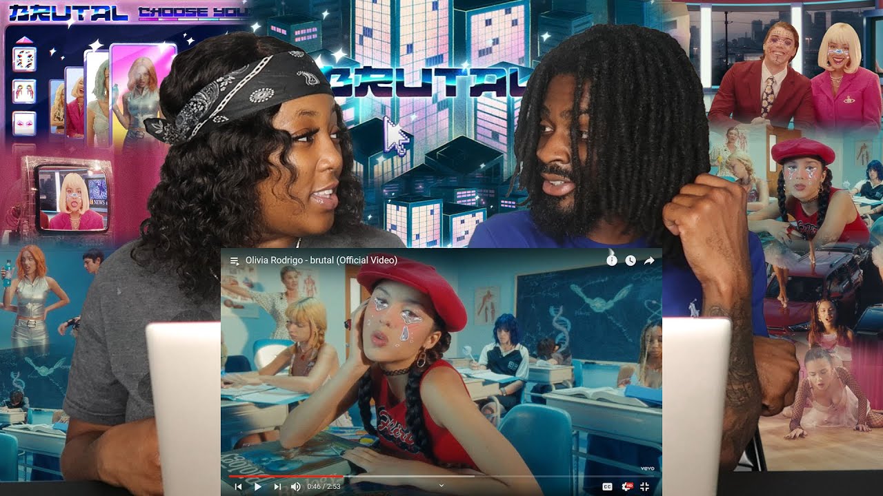Olivia Rodrigo - brutal (Official Video) REACTION