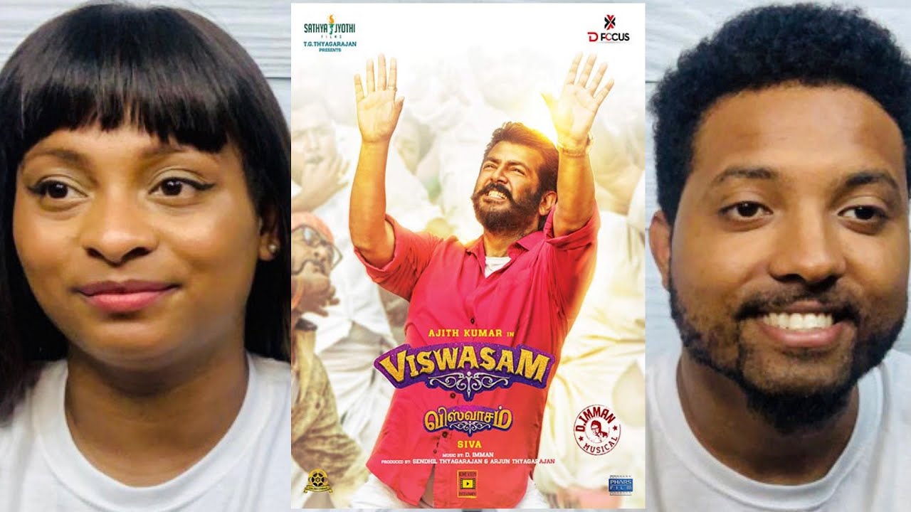 VISWASAM | Official Trailer | Jamaican  Reaction | Ajith Kumar | Nyanthara