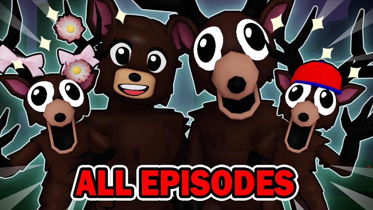 THE DEER GIRL IN 99 NIGHTS IN THE FOREST!? (All episodes) Roblox Animation