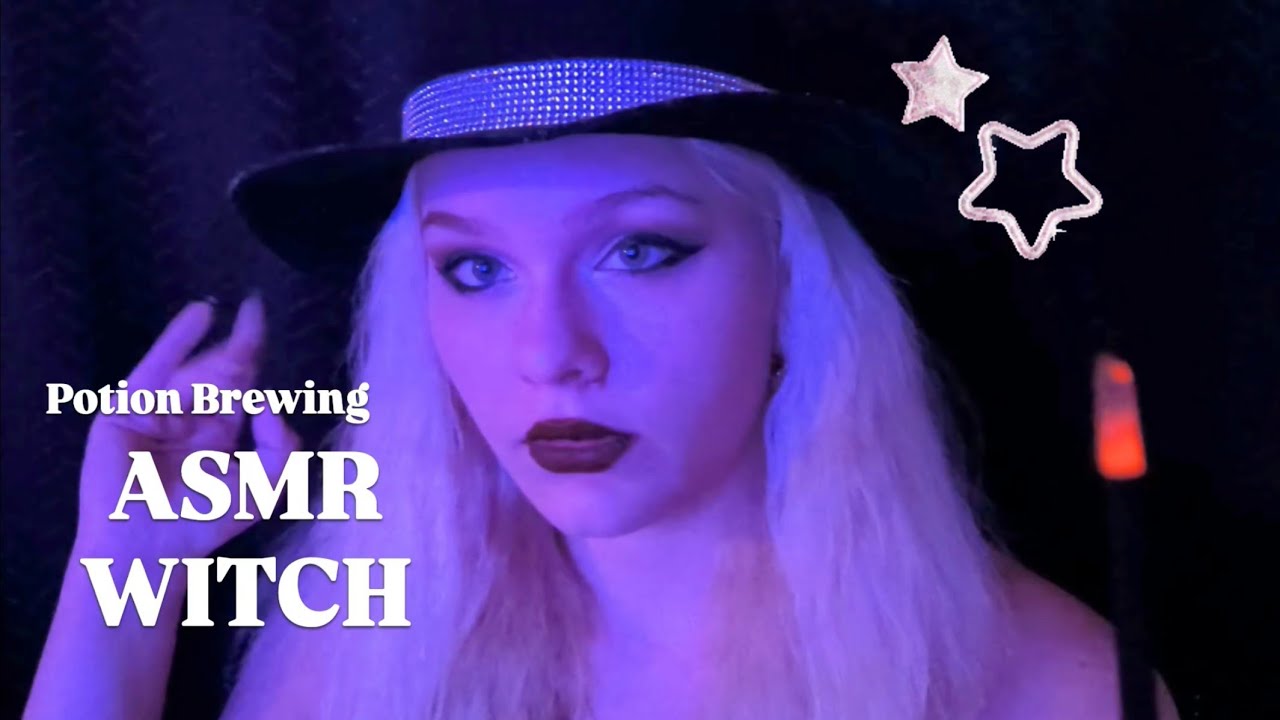 ASMR Roleplay | Witch Brewing You a Sleep Potion 🕯️ (whispers and tapping)
