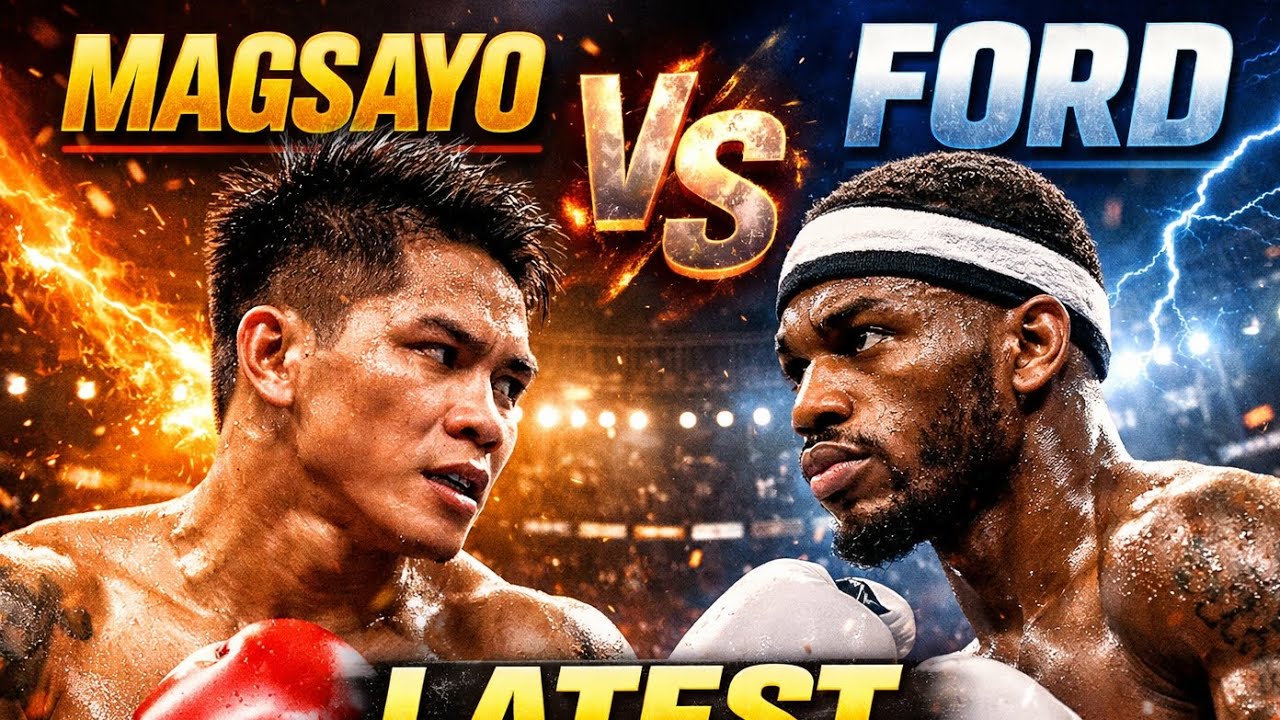 🔥 MAGSAYO vs FORD &ndash; LATEST 2026 FULL FIGHT HIGHLIGHTS! 🔥
