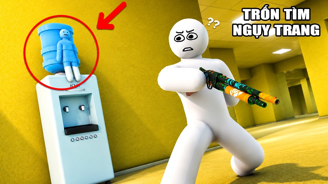 GAME TRỐN T&Igrave;M NGỤY TRANG N&Agrave;Y THỰC SỰ RẤT H&Agrave;I BỰA | Meccha Chameleon