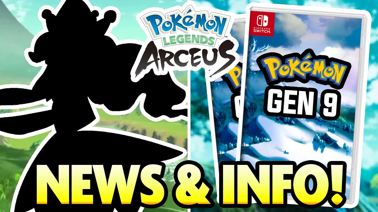 GEN9 is COMING!? NEW POKEMON LEAKS and MORE! Pokemon Legends Arceus News!