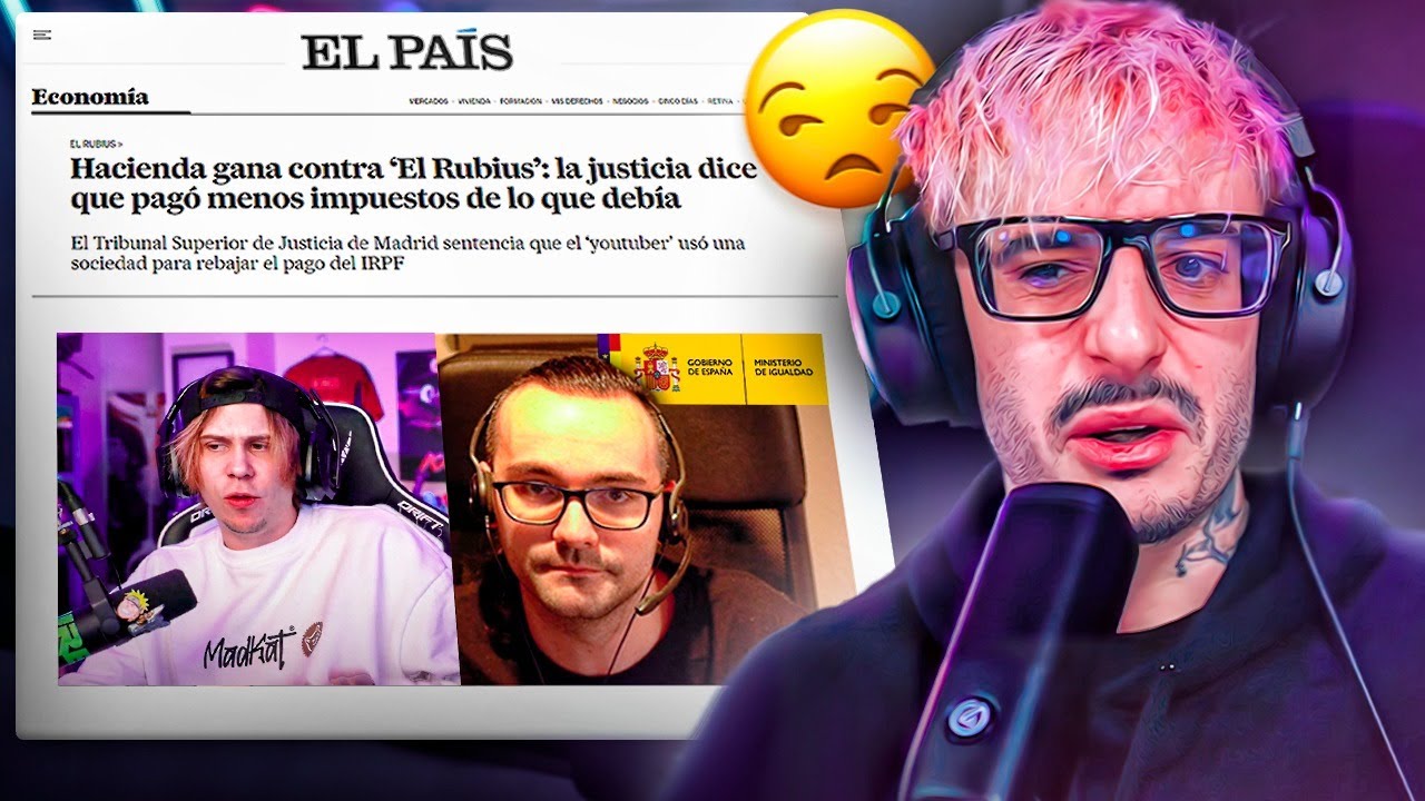 rubius defiende al xokas y hacienda le 