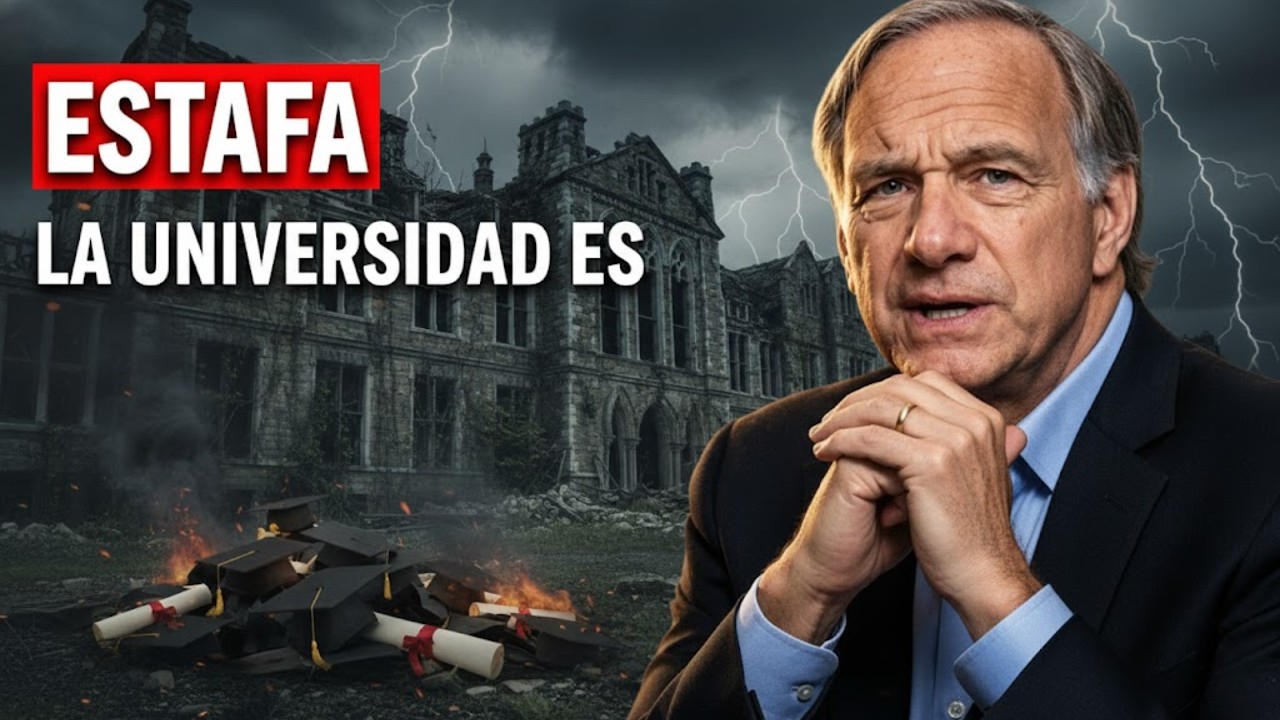 RAY DALIO: LA UNIVERSIDAD ES UNA ESTAFA — LA VERDAD QUE NADIE QUIERE ESCUCHAR