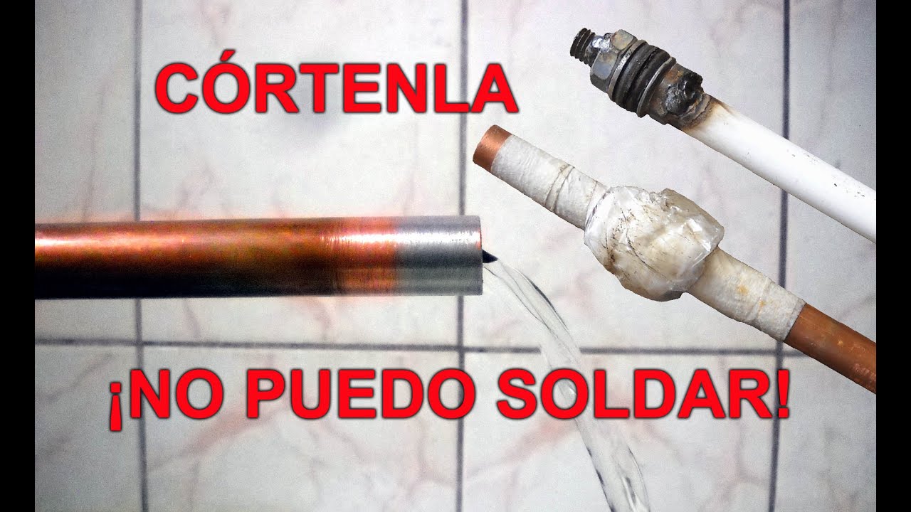 Como Hacer un Obstructor de Agua y un Bypass para Soldar con Agua