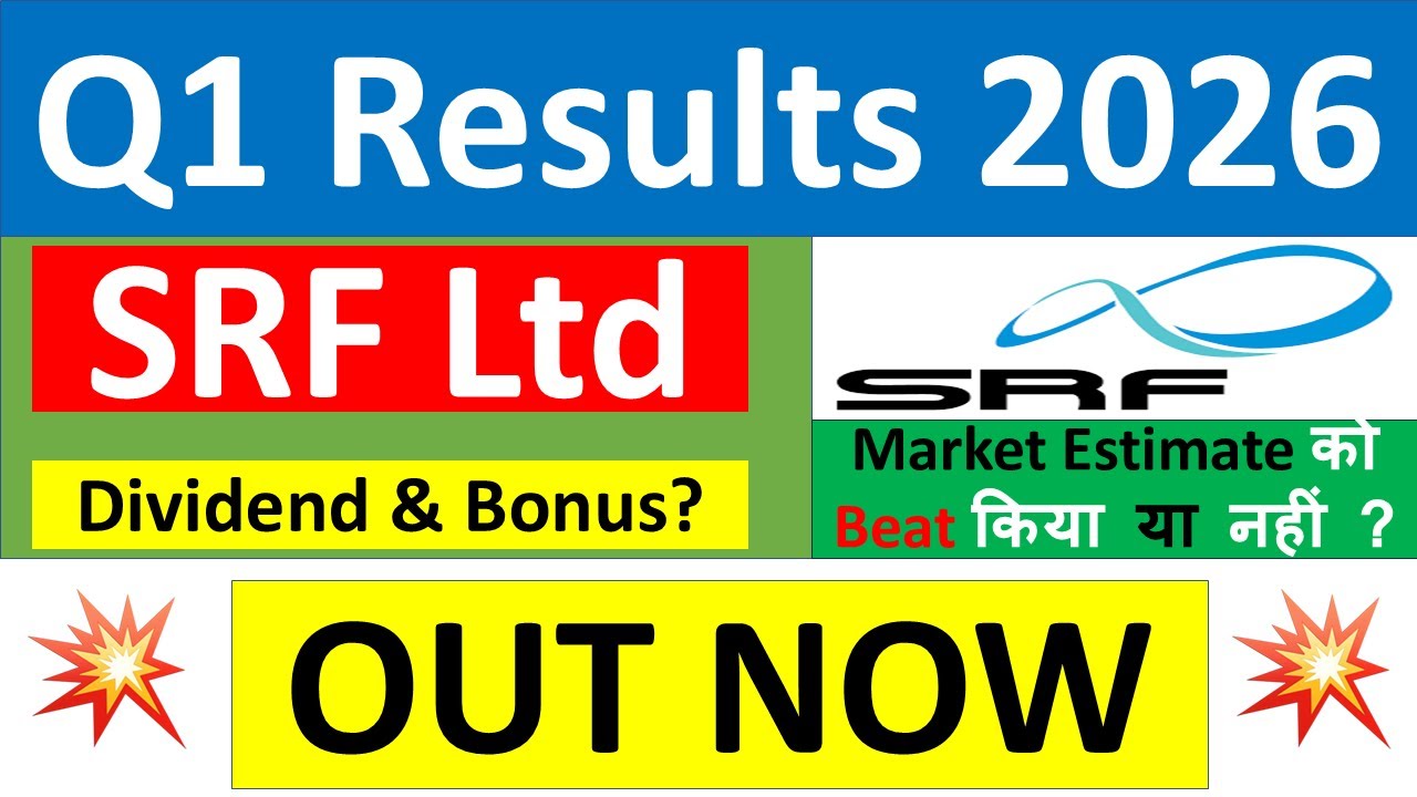 SRF Q1 results 2026 | SRF results today | SRF Share News | SRF Share latest news today