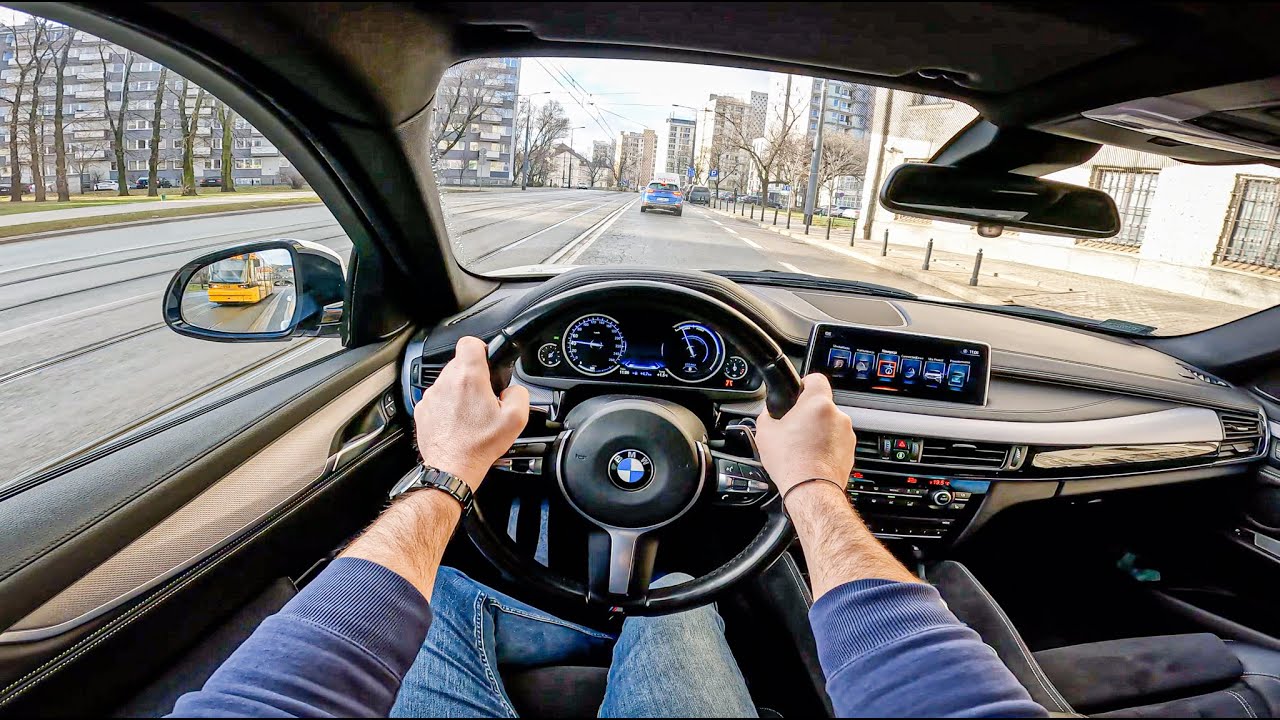 2019 BMW X6 F16 40d |313HP| POV Test Drive