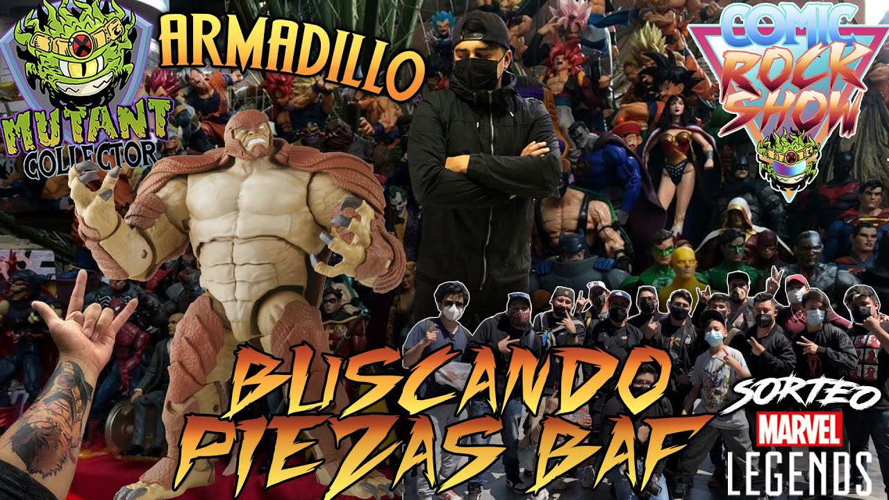 Comic RockShow Buscando Piezas BAF de ARMADILLO Video 2022 | SORTEO! Tianguis de Coleccionables CDMX