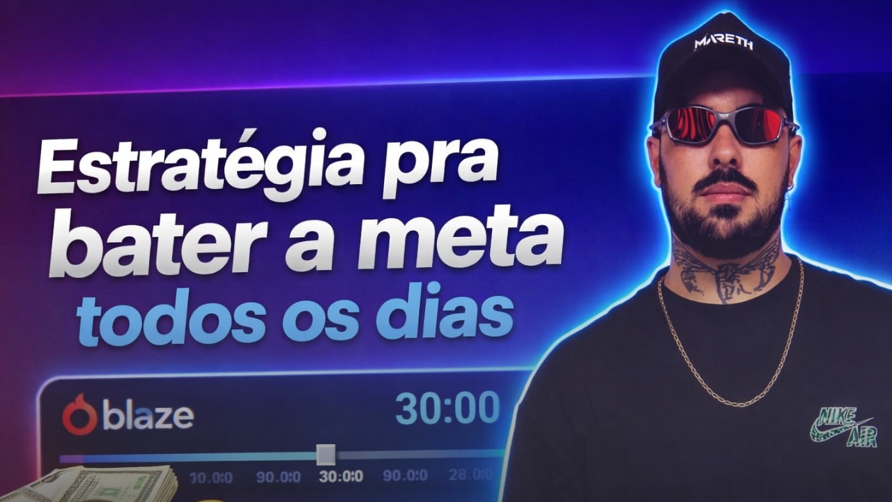 ESTRAT&Eacute;GIA F&Aacute;CIL PRA BATER A META - BLAZE DOUBLE