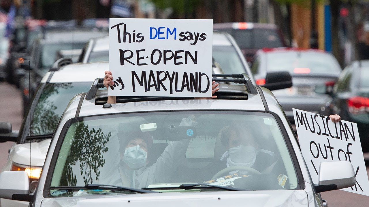 Coronavirus lockdown protests break out across America calling for restrictions to be lifted