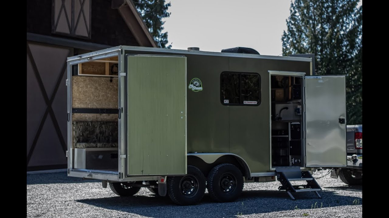 ElkStream Custom Hunting Trailers walk through