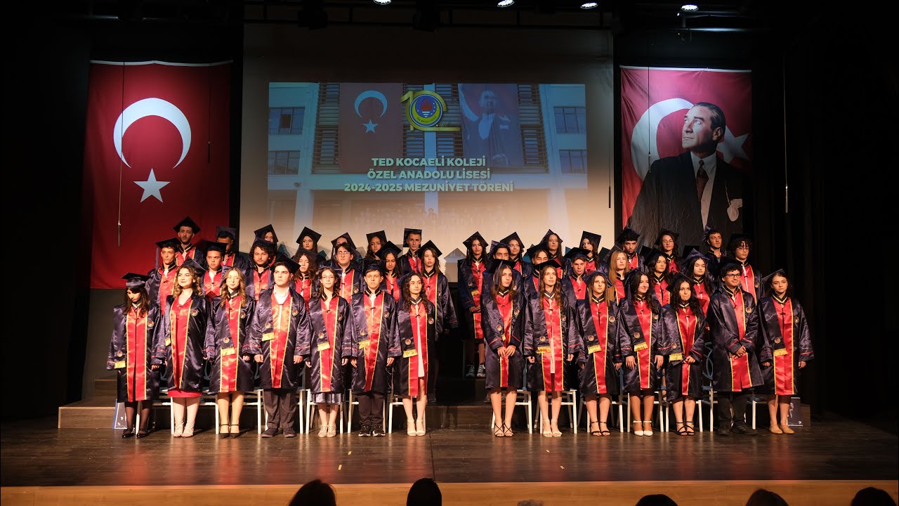TED Kocaeli Koleji Özel Anadolu Lisesi 2024-2025 Mezuniyet Töreni
