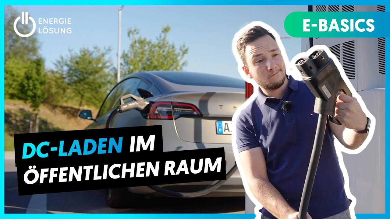 E-Auto unterwegs SCHNELL Laden - so geht's an der DC-S&auml;ule!