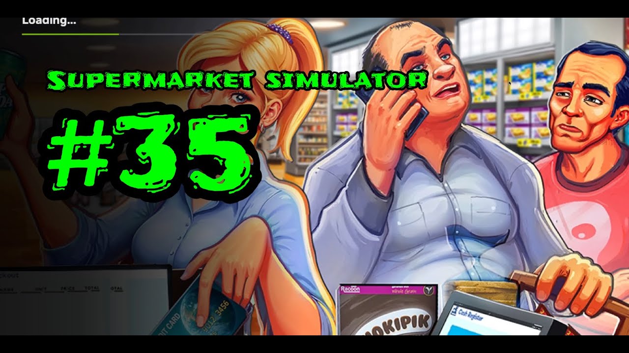 Ледь наздоганяю гарфік | Supermarket Simulator Українською | Епізод #34