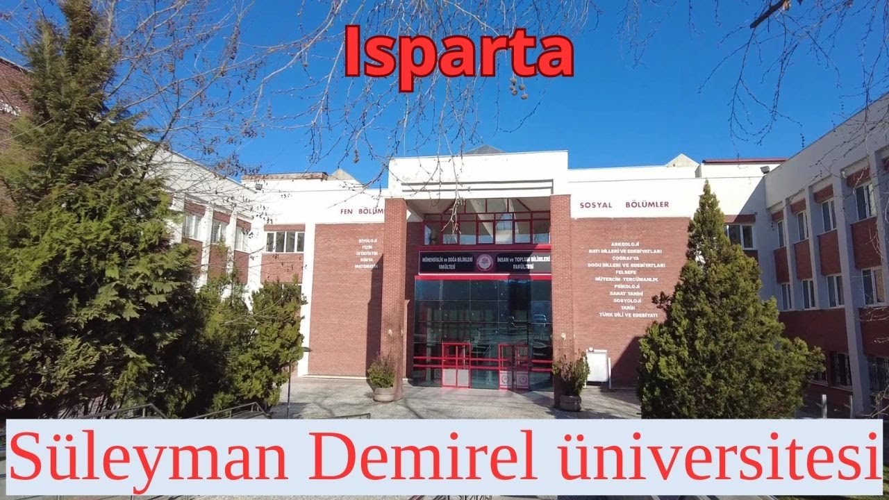 Турция 2024 Süleyman Demirel Üniversitesi