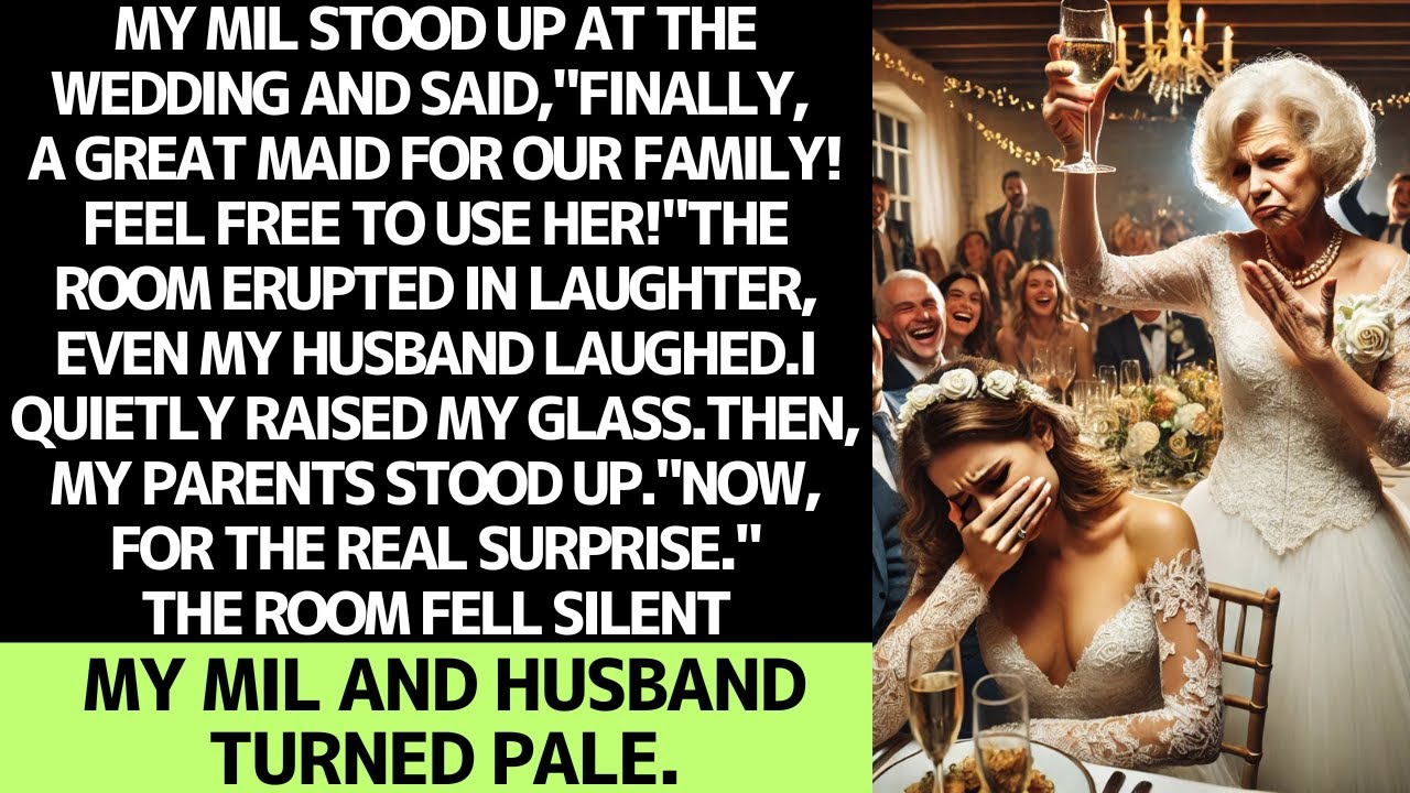 MY MIL LAUGHED, ‘FINALLY, A GREAT MAID FOR OUR FAMILY!’… THEN SHE TURNED PALE