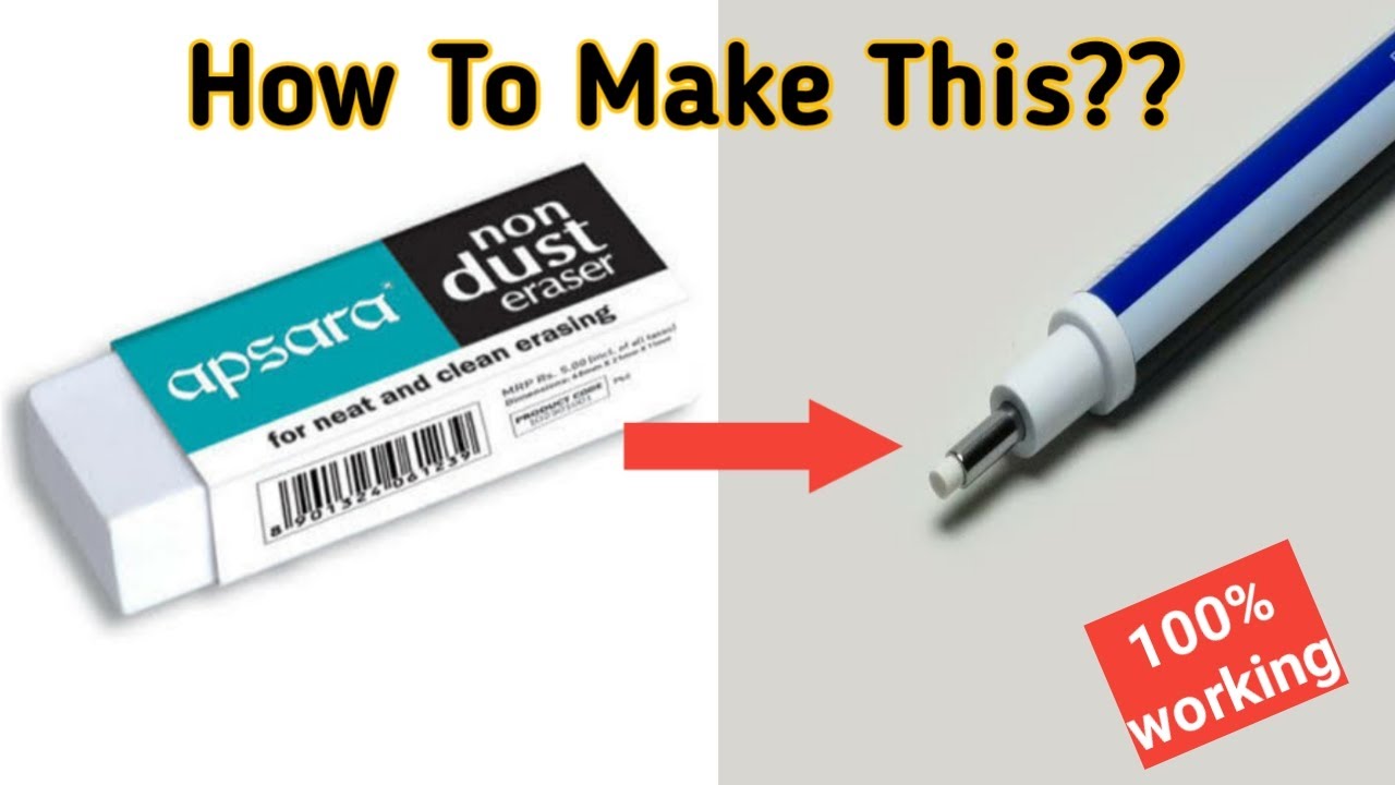How To make Tombow Mono Zero Eraser At Home || Easy Step By Step