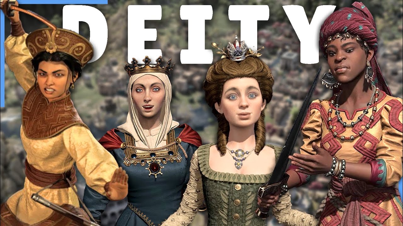 All golden legacy paths on deity! | Full Antiquity Age Civilization VII